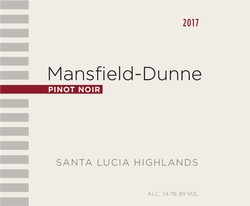 2017 Santa Lucia Highlands Pinot Noir