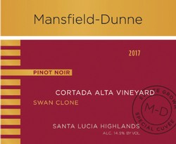 2017 Cortada Alta Special Cuvée Pinot