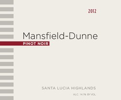 2012 Santa Lucia Highlands Pinot Noir