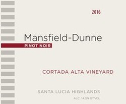 2016 Cortada Alta Vineyard Pinot Noir Double Magnum 3.0 L