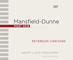 2017 Peterson Vineyard Pinot Noir