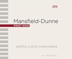 2018 Santa Lucia Highlands Pinot Noir