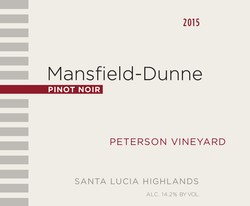 2015 Peterson Vineyard Pinot Noir